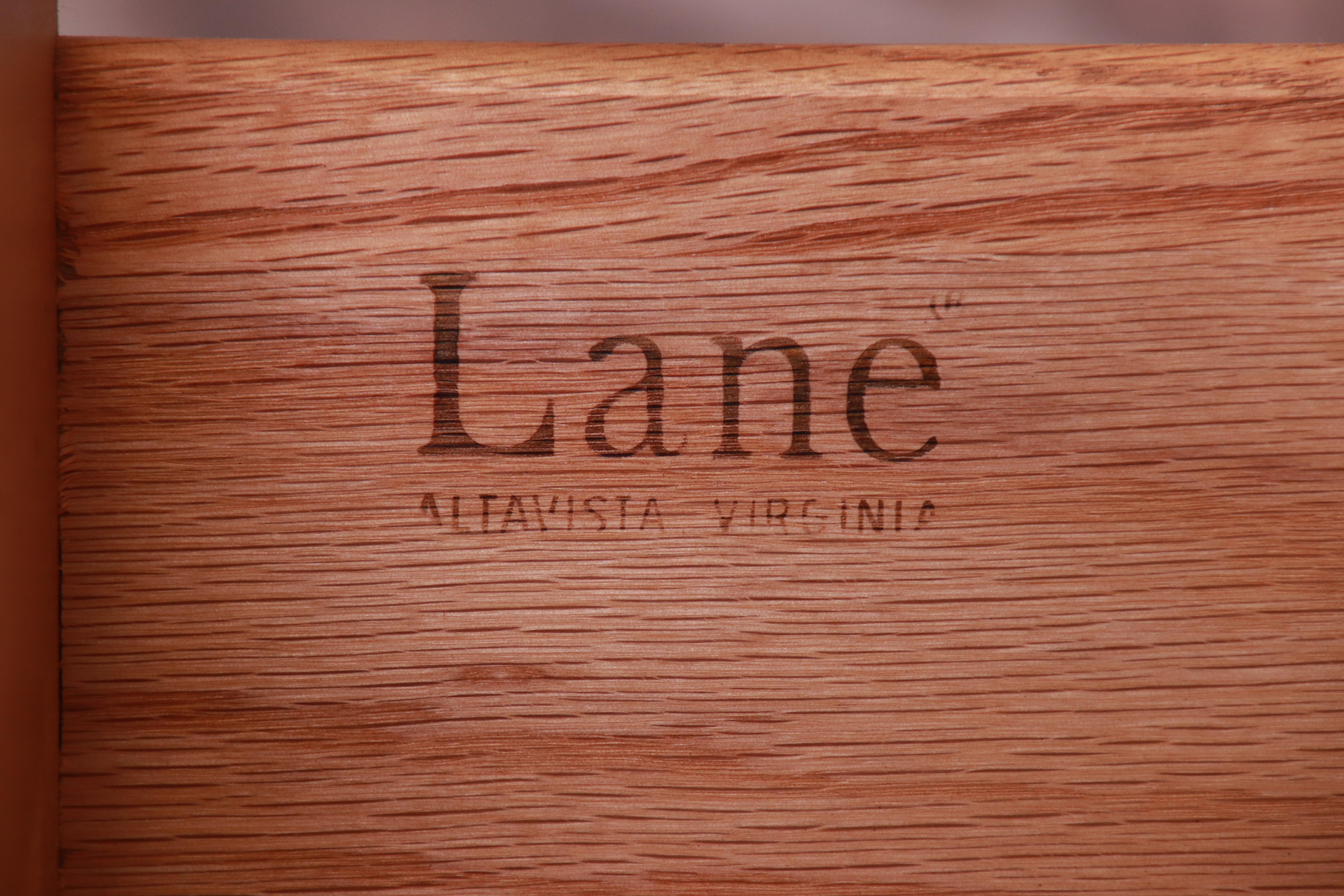 Paul Evans Style Lane Pueblo Brutalist Mid-Century Modern Oak Armoire Dresser 6