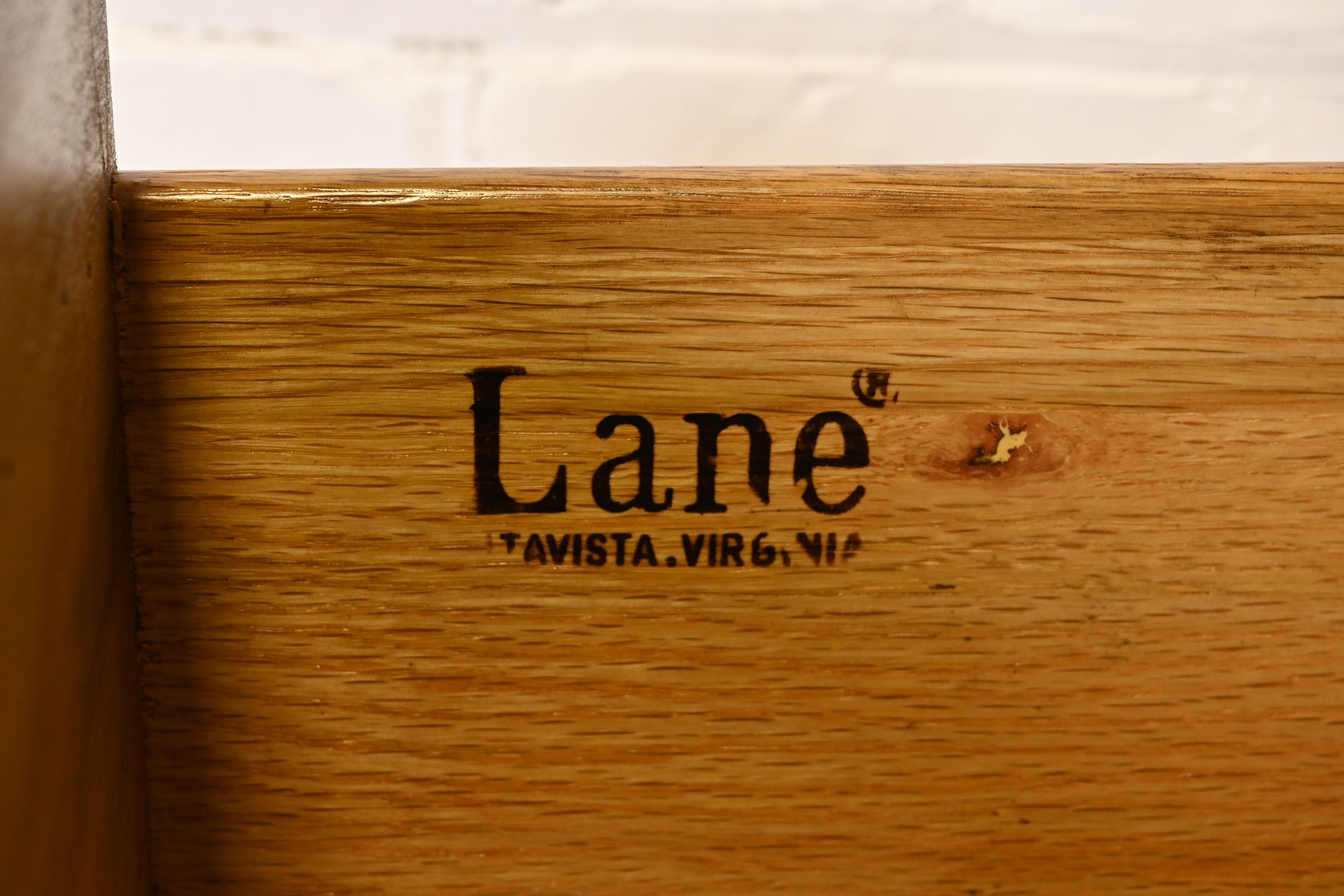 Paul Evans Style Lane Pueblo Brutalist Mid-Century Modern Oak Armoire Dresser 4