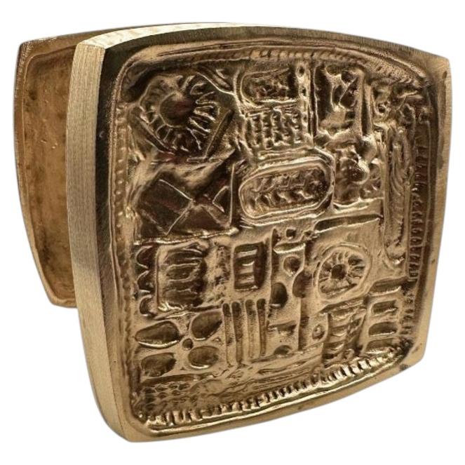 Paul Evans Style MCM Brutalist Bronze Türgriff Pull Paar, 2 Sets verfügbar