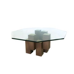 Paul Evans Style Mid-Century Modern Skyscraper Coffee Table