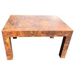 Paul Evans Style Parsons Coffee or Side Table