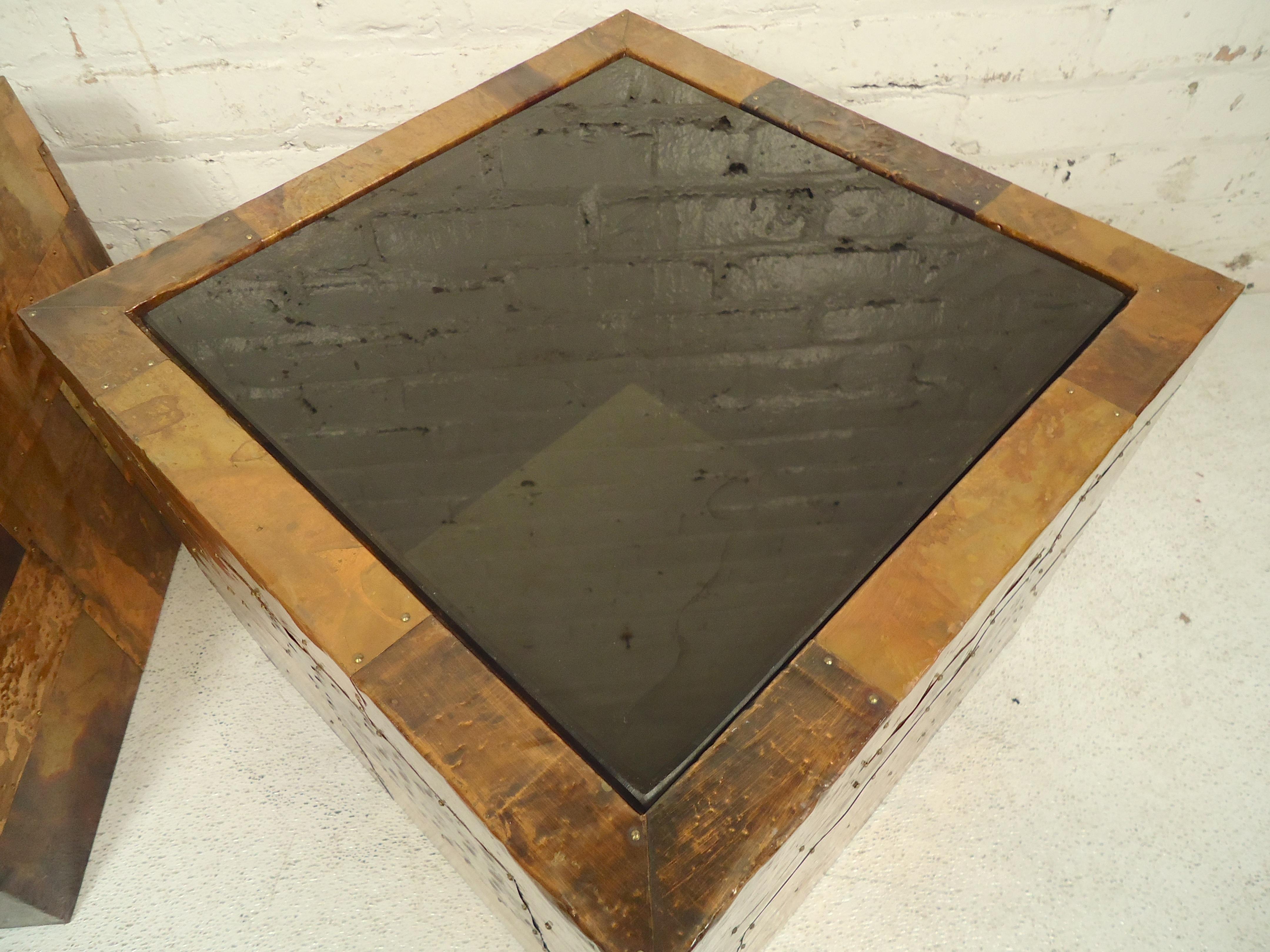Paul Evans Style Patchwork Tables 2