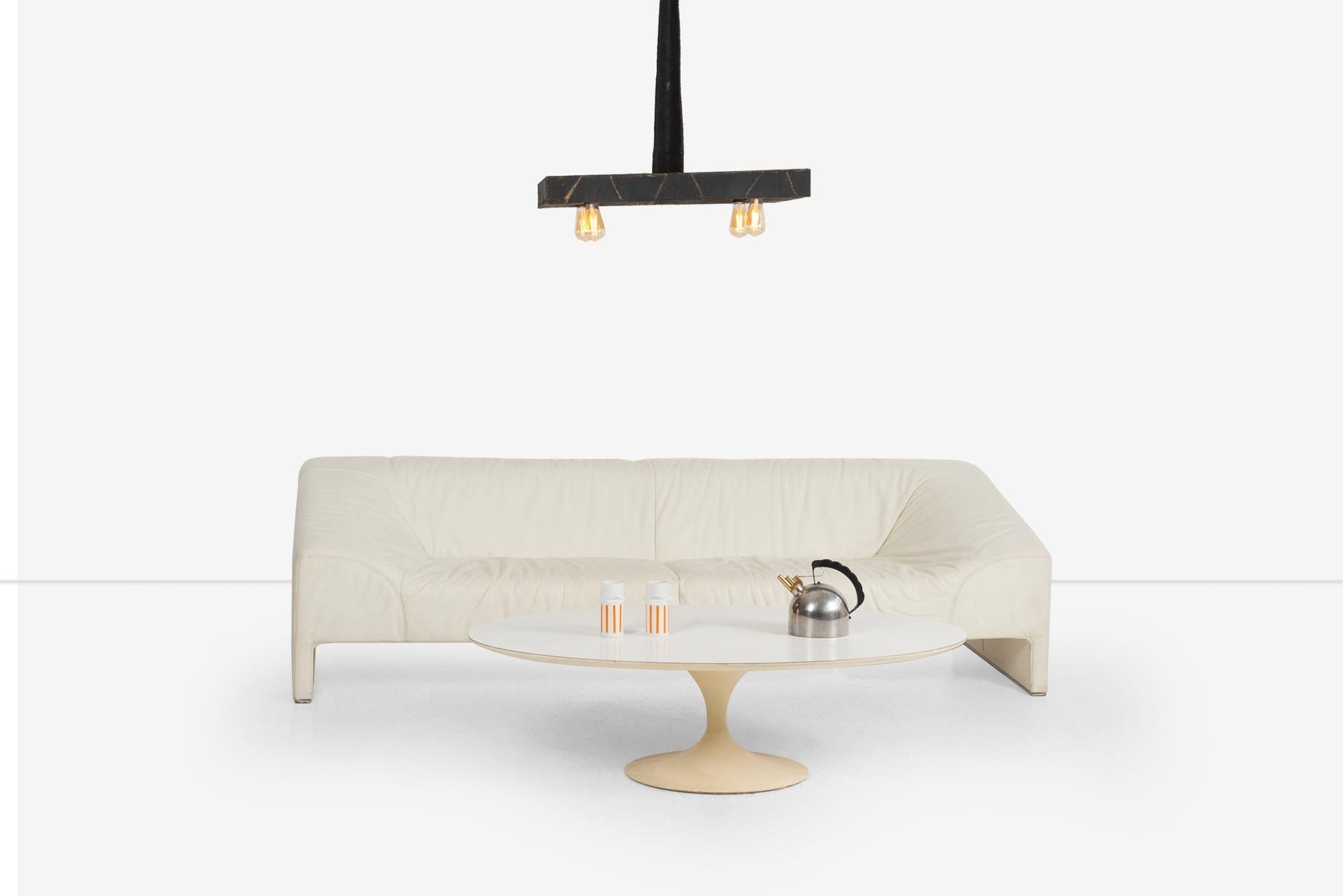 Lustre brutaliste unique en acier soudé Paul Evans Bon état - En vente à Chicago, IL