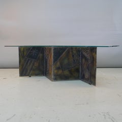 Paul Evans, Mesa baja Zigzag, modelo PE11, de Directional, EE.UU. 1970