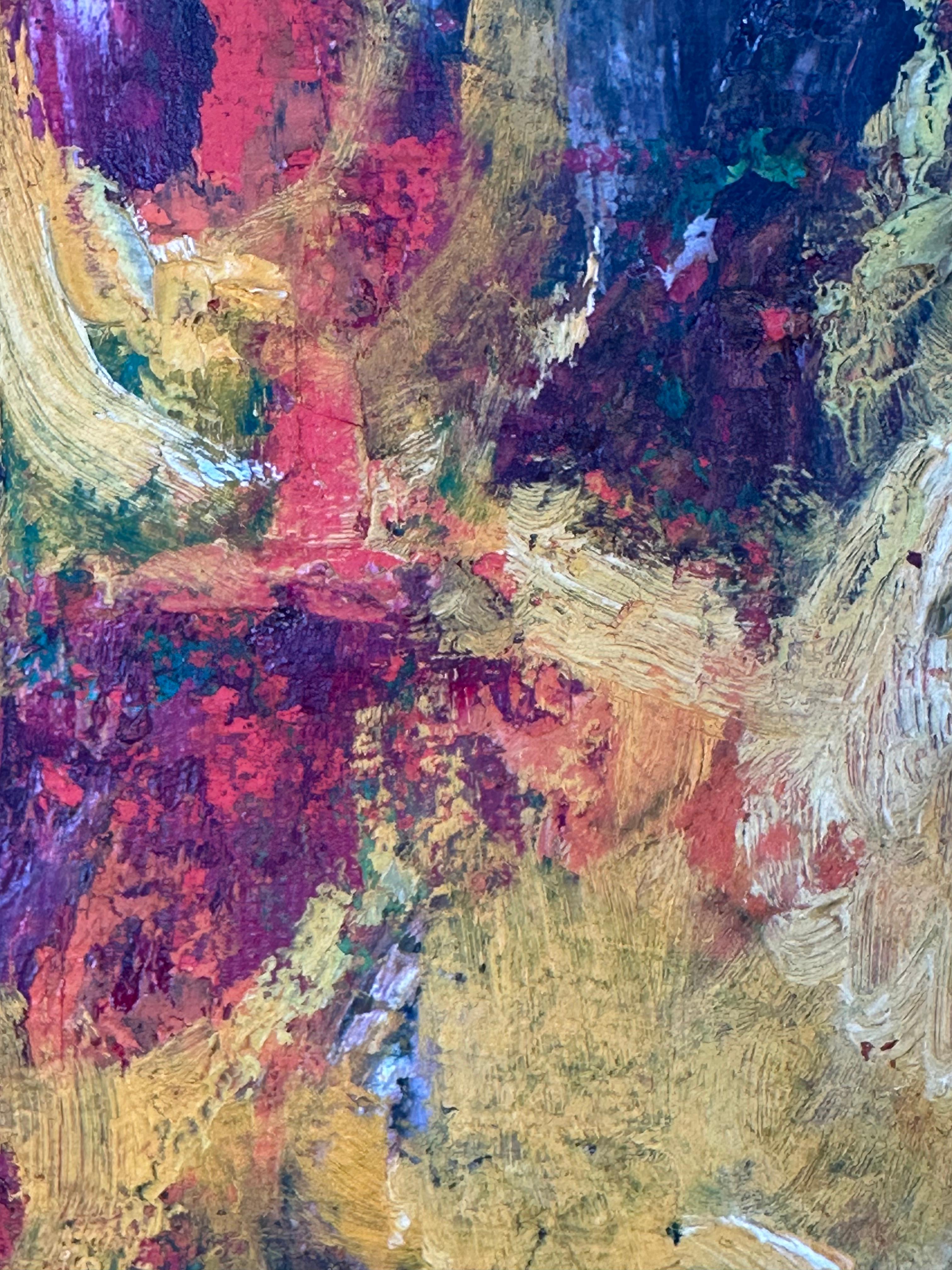 Theater Lobby (Abstract Expressionist Women) Black Artist im Angebot 2