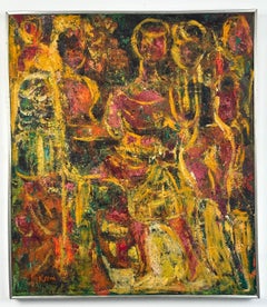 Theater Lobby (Abstract Expressionist Women) Black Artist