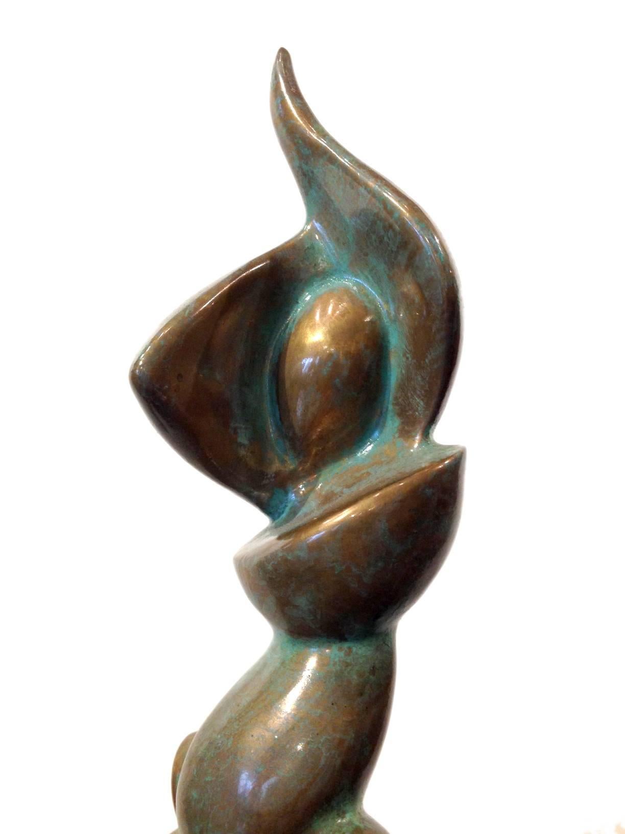 Limited Edition of 7
bronze with patina, painted marble base

Paul Fairley was born and raised in Guelph, Ontario Canada.  He graduated and subsequently instructed at The Minneapolis College of Art & Design.

He returned to Canada in 1976 to forge