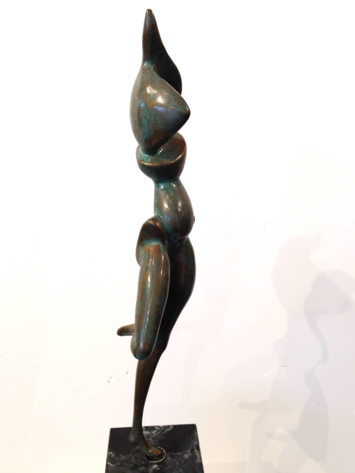 Flaming Dancer; Paul Fairley (Canada 1948 - 1991); limited edition of 7; bronze For Sale 1