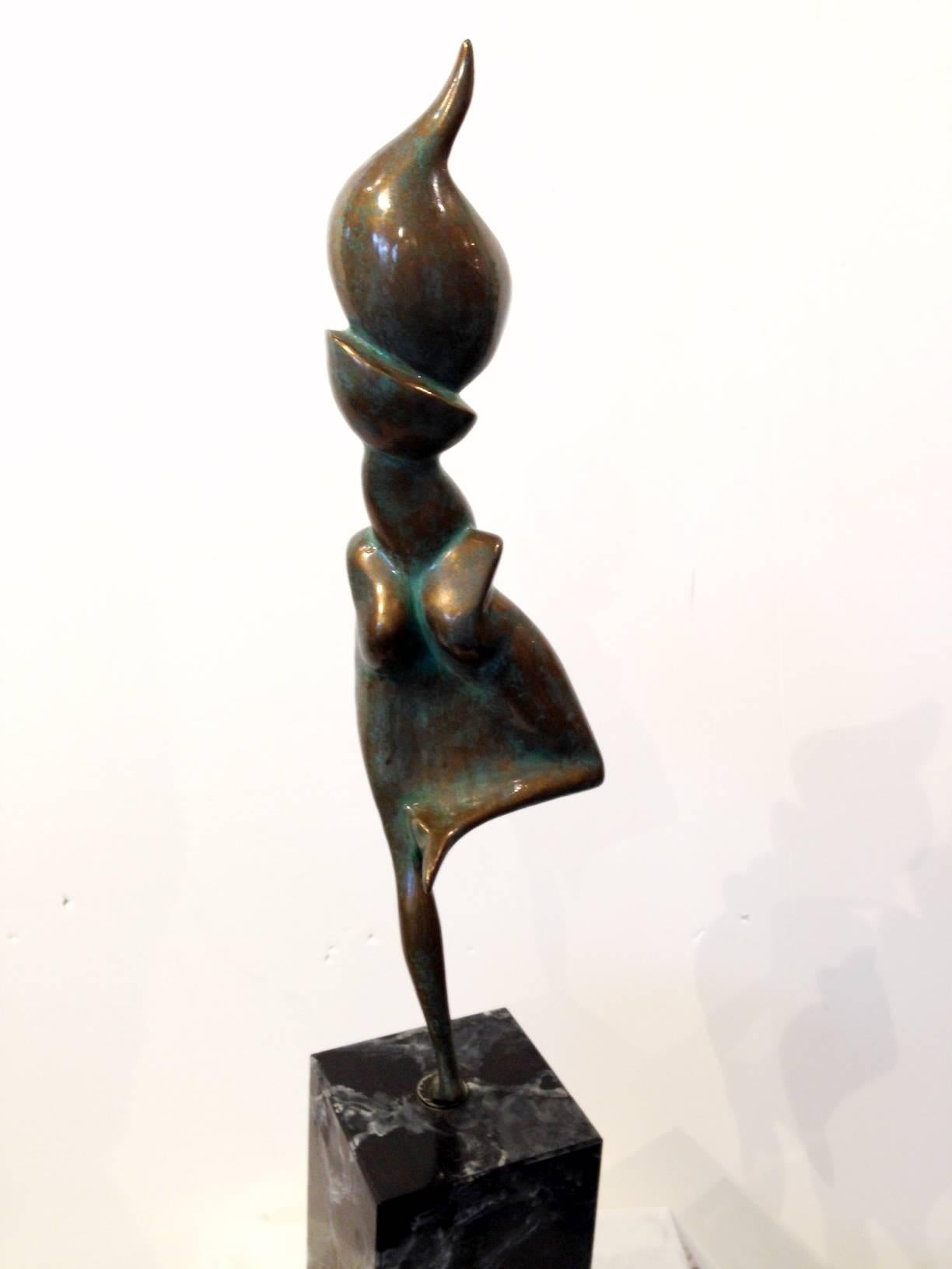 Flaming Dancer; Paul Fairley (Canada 1948 - 1991); limited edition of 7; bronze For Sale 2