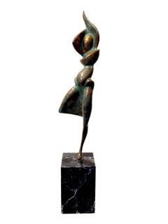 Flaming Dancer; Paul Fairley (Canada 1948 - 1991); limited edition of 7; bronze
