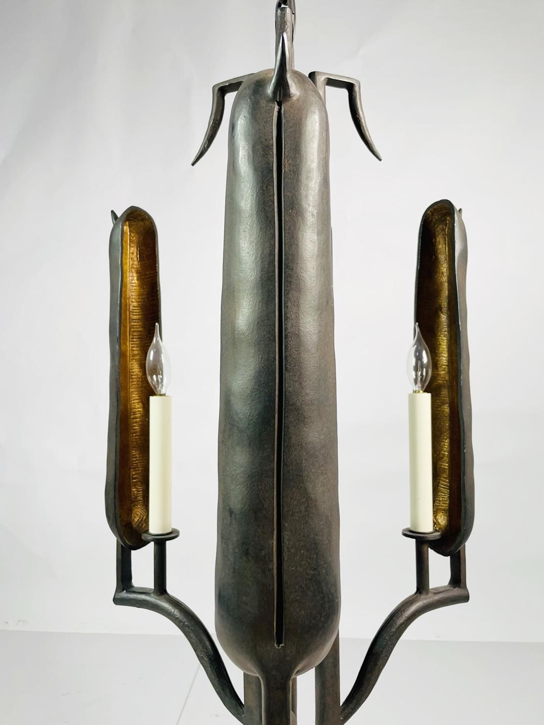 Paul Ferrante Feather Chandelier from the Sylvester Stallone Beverly Park Home 3