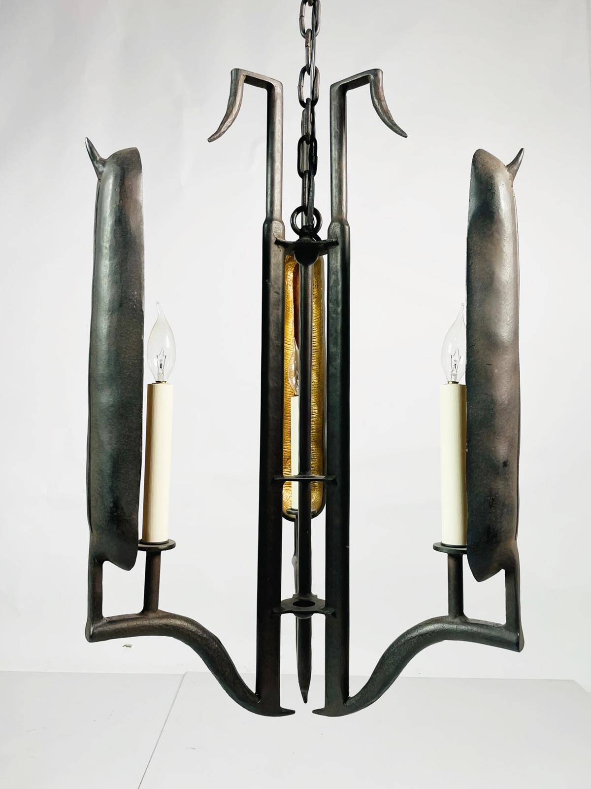 We have 2 pieces available.

Introducing the Paul Ferrante Feather Chandelier, sourced from none other than the Beverly Park home of Hollywood legend Sylvester Stallone. This stunning piece is a true statement maker.

Designed by the renowned Paul