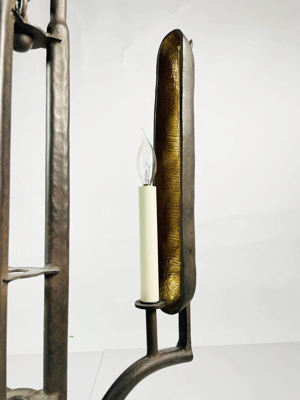 Late 20th Century Paul Ferrante Feather Chandelier from the Sylvester Stallone Beverly Park Home
