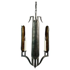 Paul Ferrante Feather Chandelier from the Sylvester Stallone Beverly Park Home
