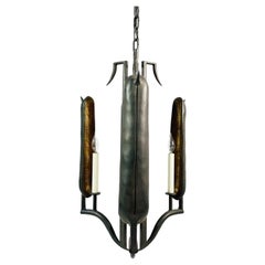 Vintage Paul Ferrante Feather Chandelier from the Sylvester Stallone Beverly Park Home