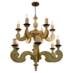 Paul Ferrante Two Tier French Country Chandelier
