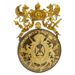 Paul Flato Imperio Gold Coin Pendant Brooch Watch