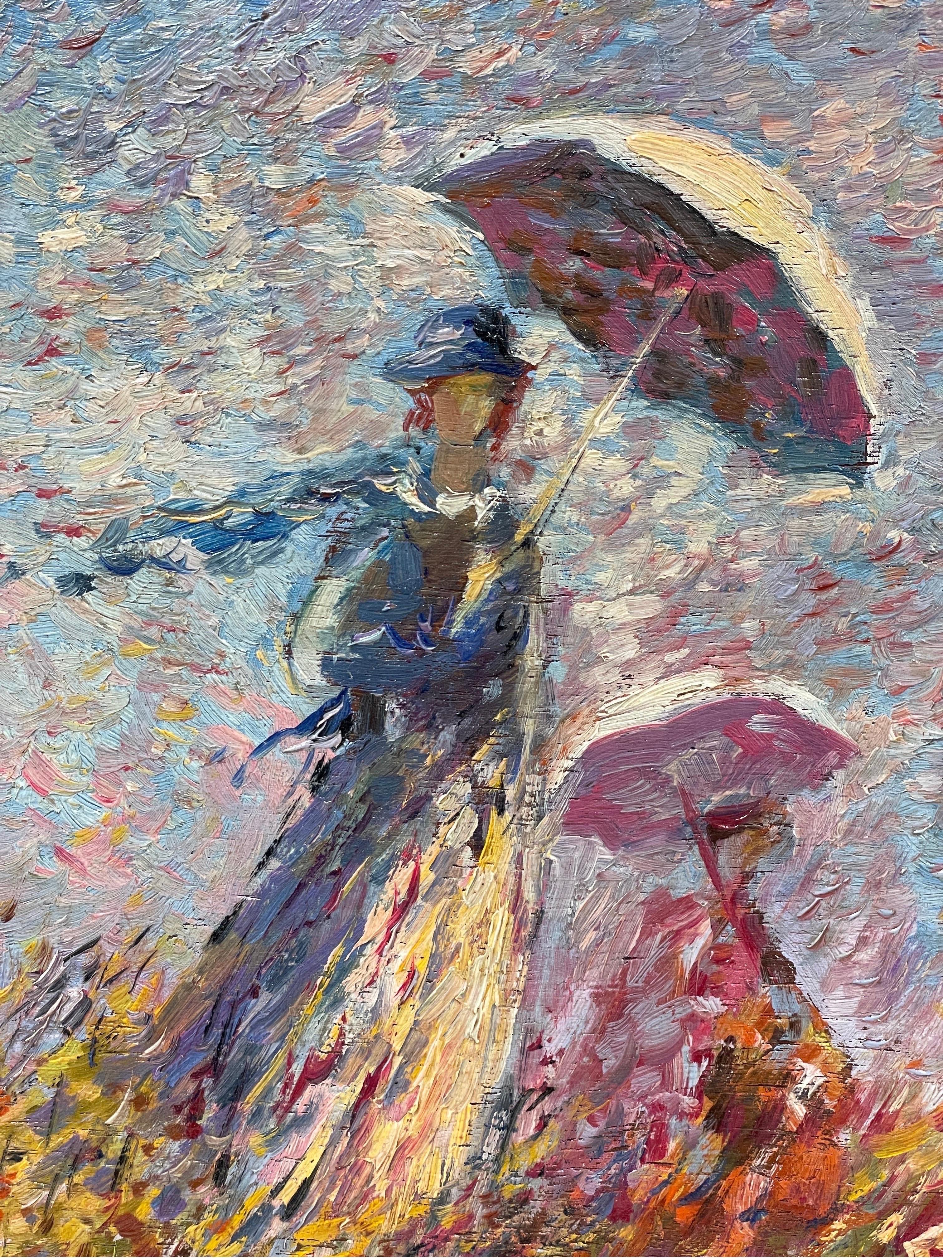 In the Meadow
by Paul Flaubert (French 1928-1994), signed lower corner
oil painting on board, framed: 13 x 11.5 inches
condition: the painting is in excellent condition
provenance: from a private collection in Provence, France