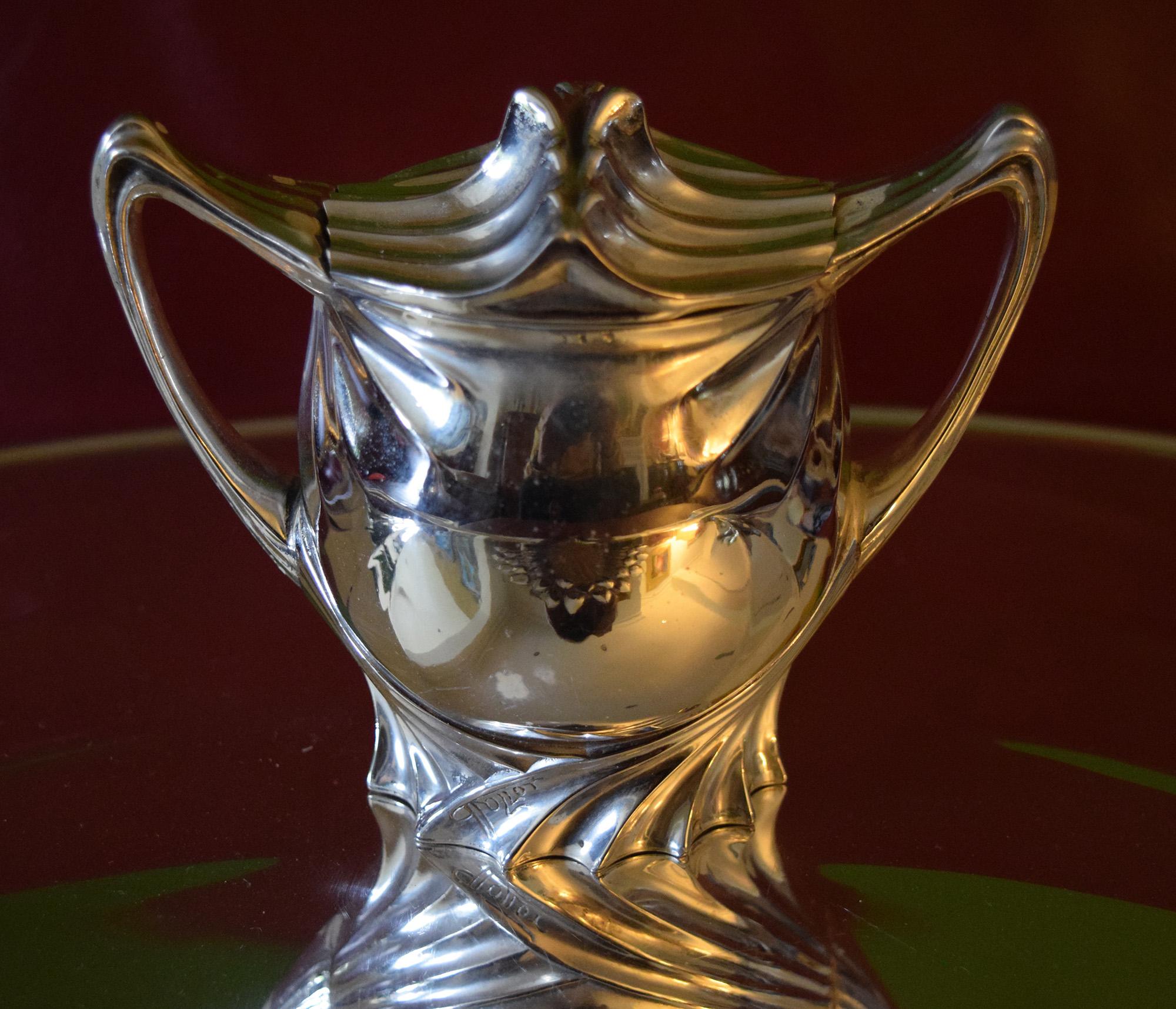 Paul Follot an amazing  rare tea set circa 1900 incredible Art Nouveau example For Sale 5