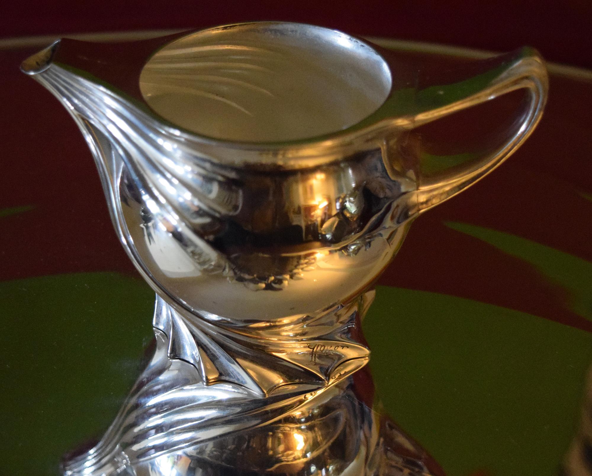 Paul Follot an amazing  rare tea set circa 1900 incredible Art Nouveau example For Sale 4