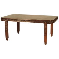 Paul Follot Classic French Art Deco Dining Table