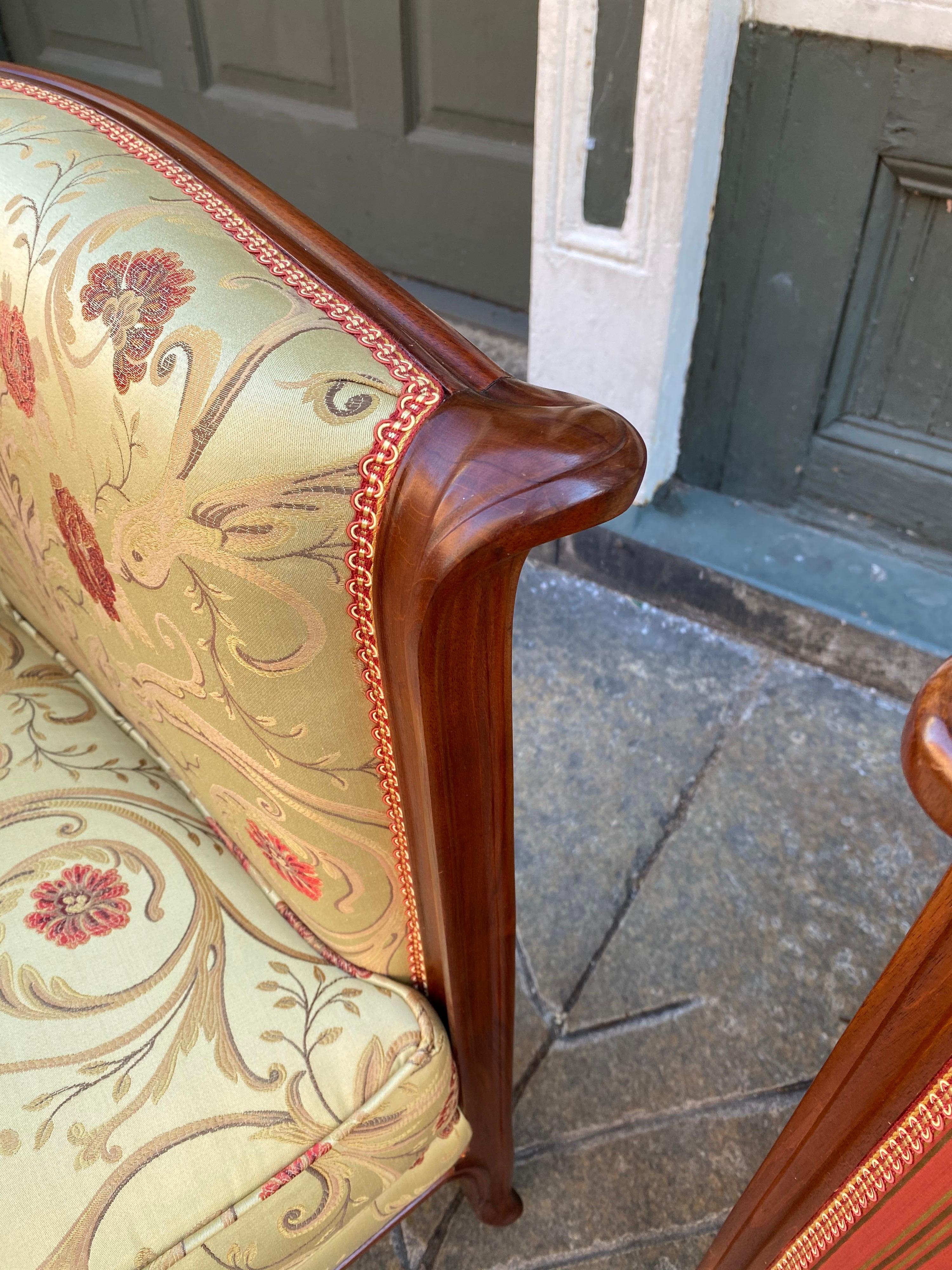 Paul Follot Pair of Armchairs In Good Condition In Philadelphia, PA