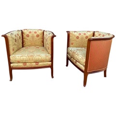 Paul Follot Pair of Armchairs