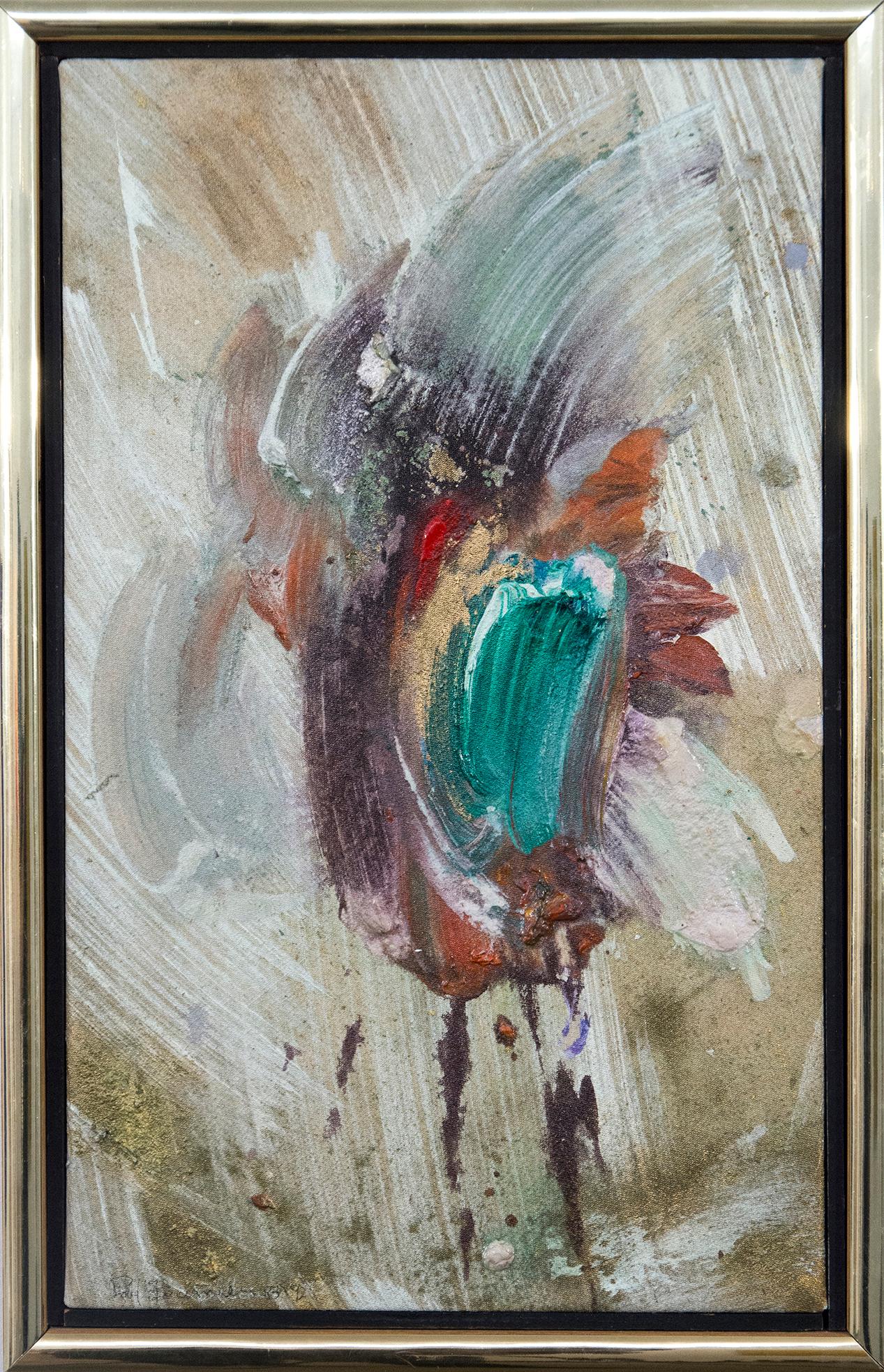 Paul Fournier Abstract Painting - Bird Dance