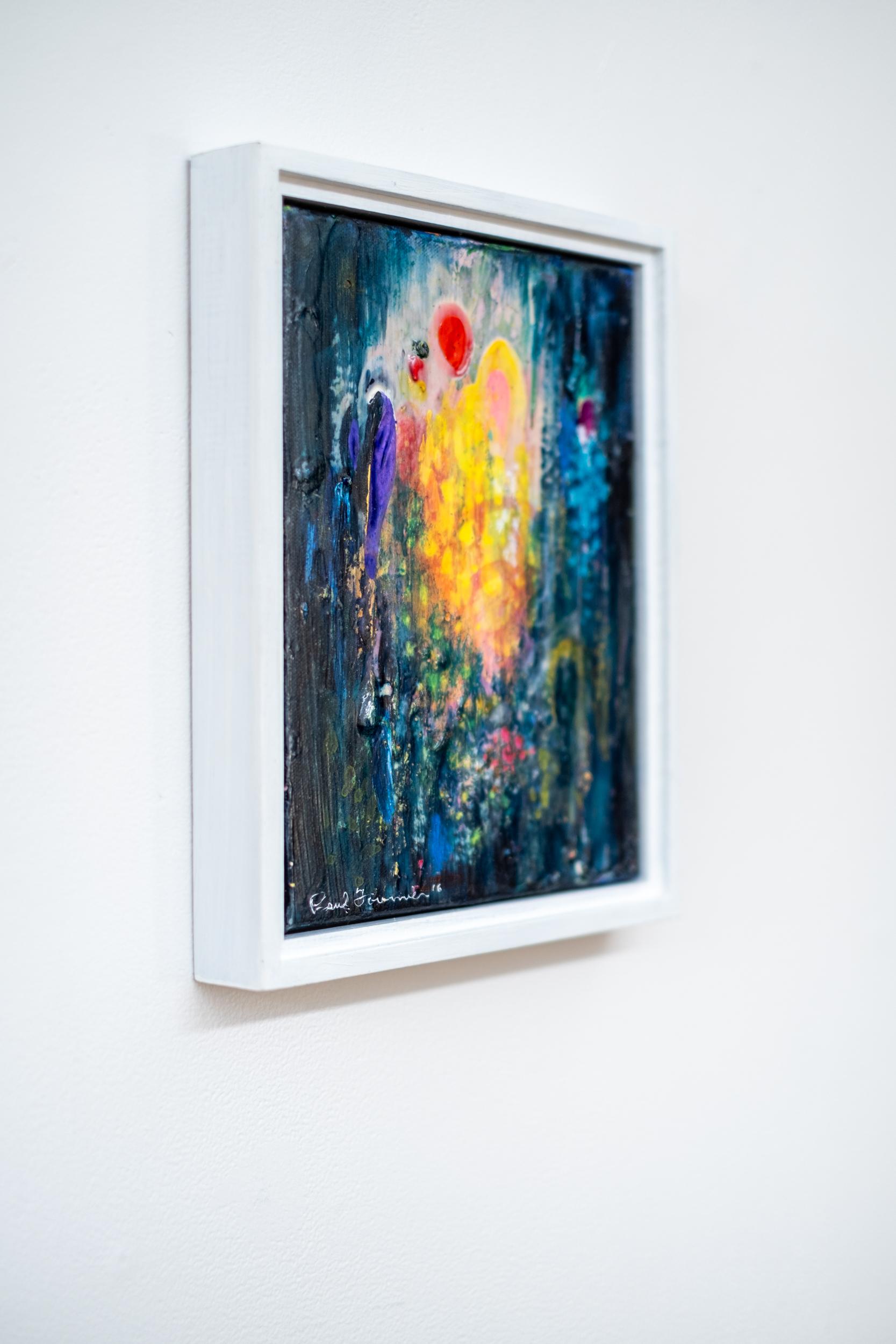 Questo colorato quadro astratto espressionista è stato ispirato dalla Nature. 
 
Maestro dell'astrazione colorata, Paul Fournier ha raggiunto il successo internazionale nel corso di una carriera che ha attraversato più di sei decenni. Mossa dalla