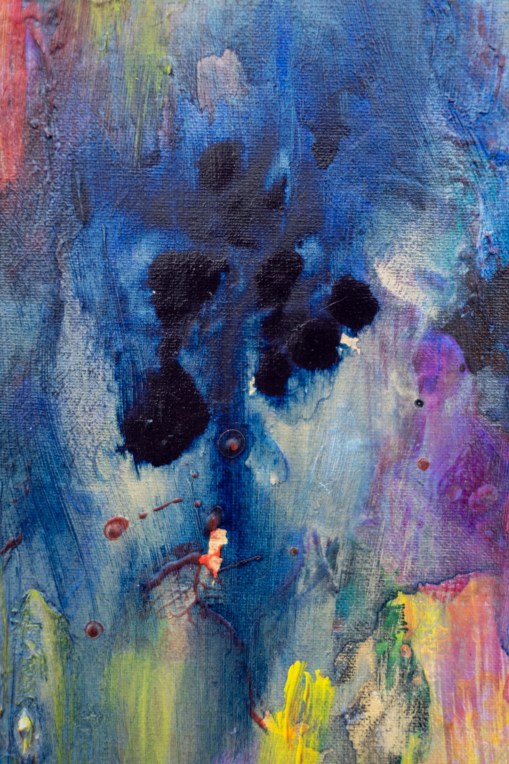 Emergence #10 - contemporaneo, gestuale, astratto, acrilico su tela in vendita 4
