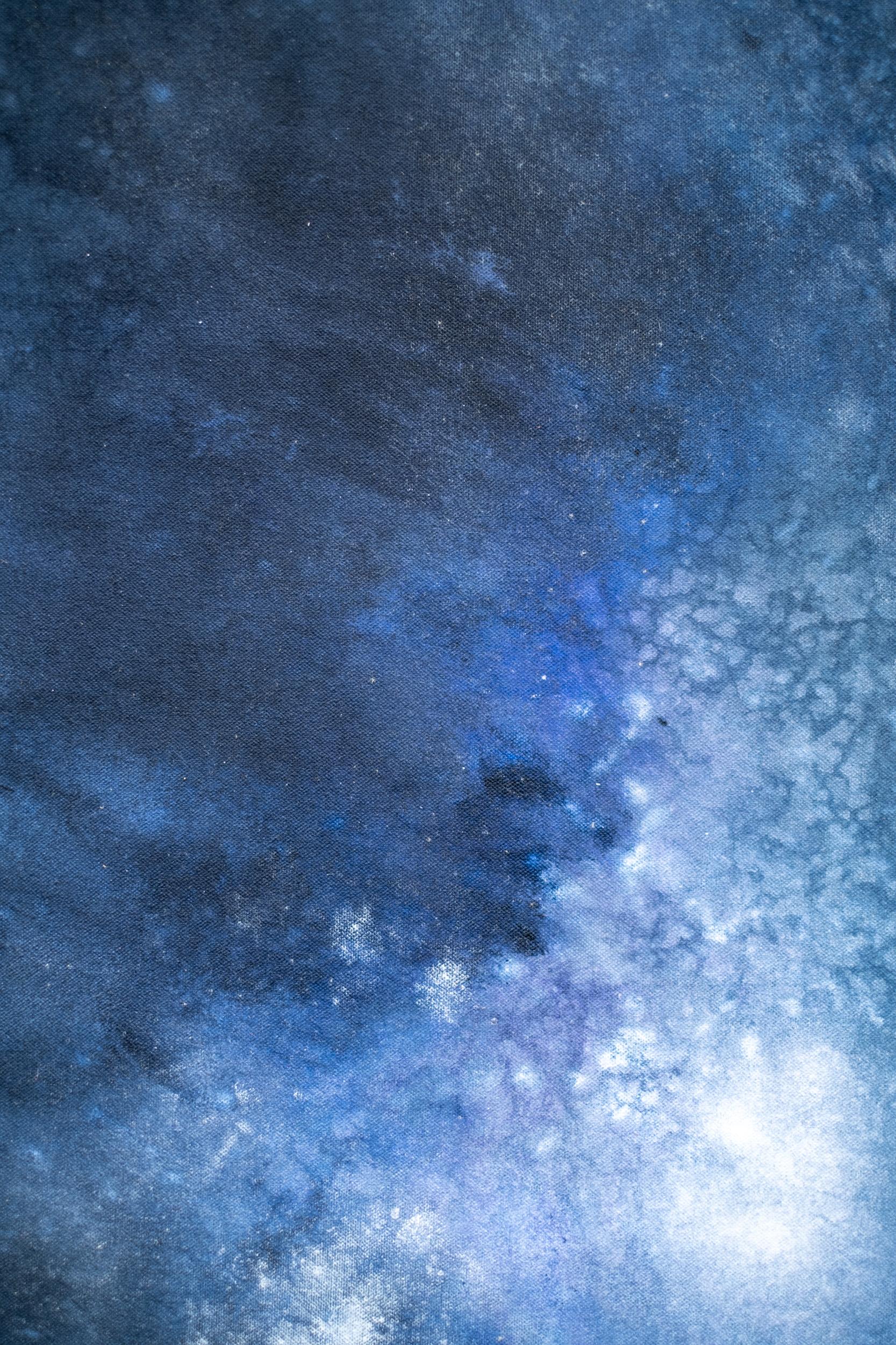 Notturno - contemporaneo, gestuale, astratto, acrilico su tela in vendita 4