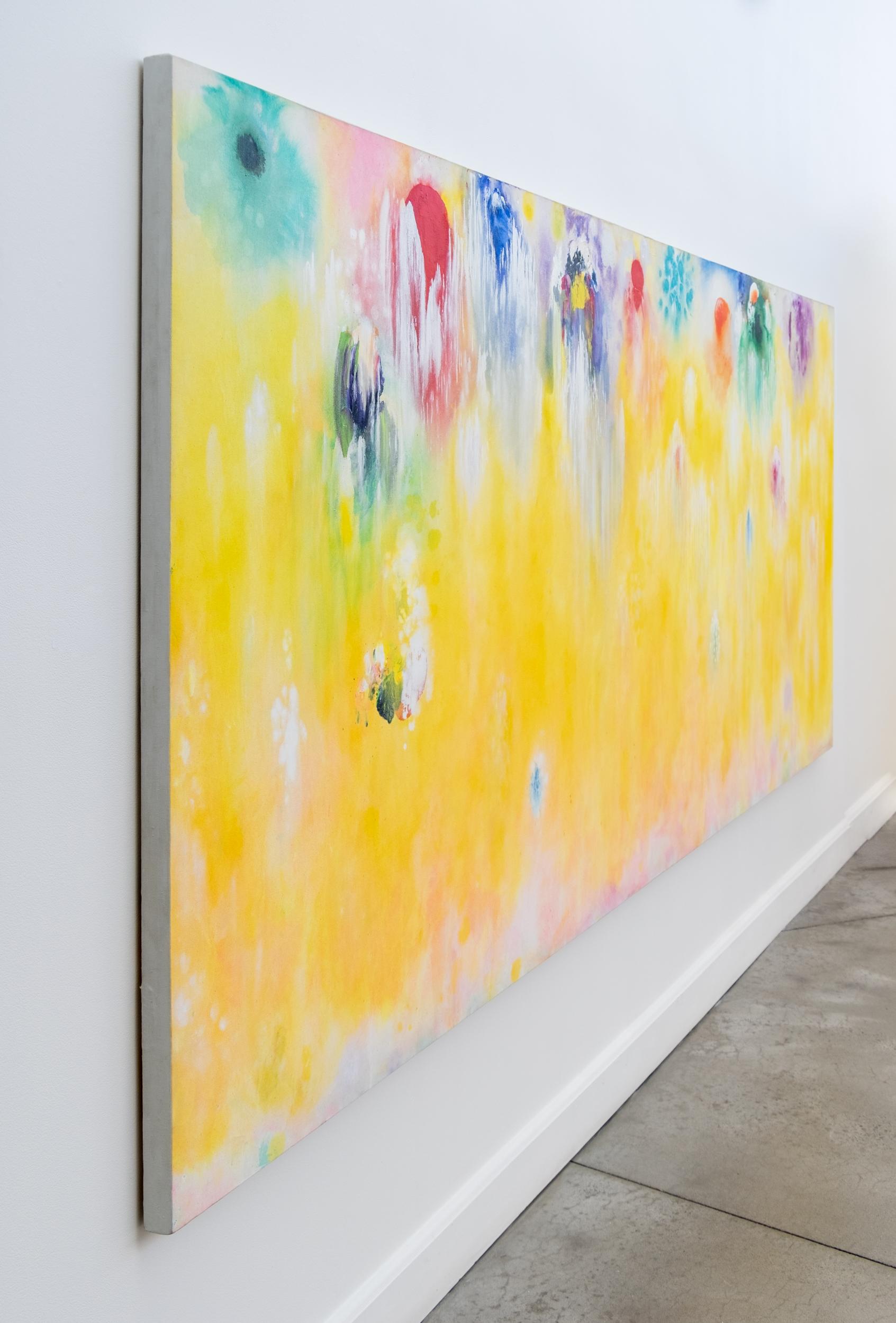 Questo espressivo dipinto astratto è la visione dei colori primaverili di Paul Fournier.

Per più di sessant'anni l'artista canadese Paul Fournier ha esplorato il potenziale del colore e della forma espressiva astratta per creare un linguaggio