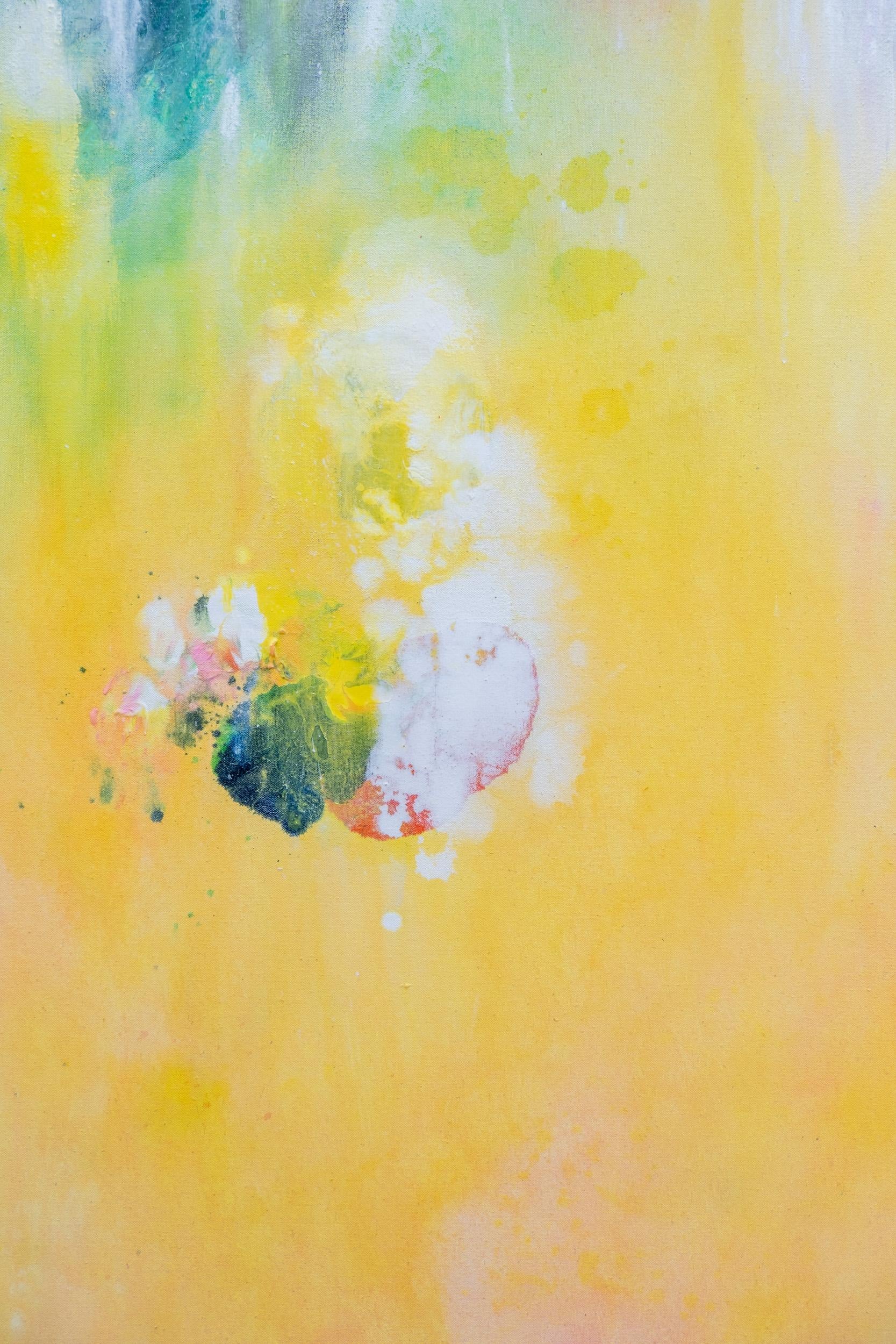 Song of Spring - contemporaneo, astratto espressionista, acrilico su tela in vendita 4