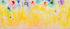 Song of Spring - contemporaneo, astratto espressionista, acrilico su tela
