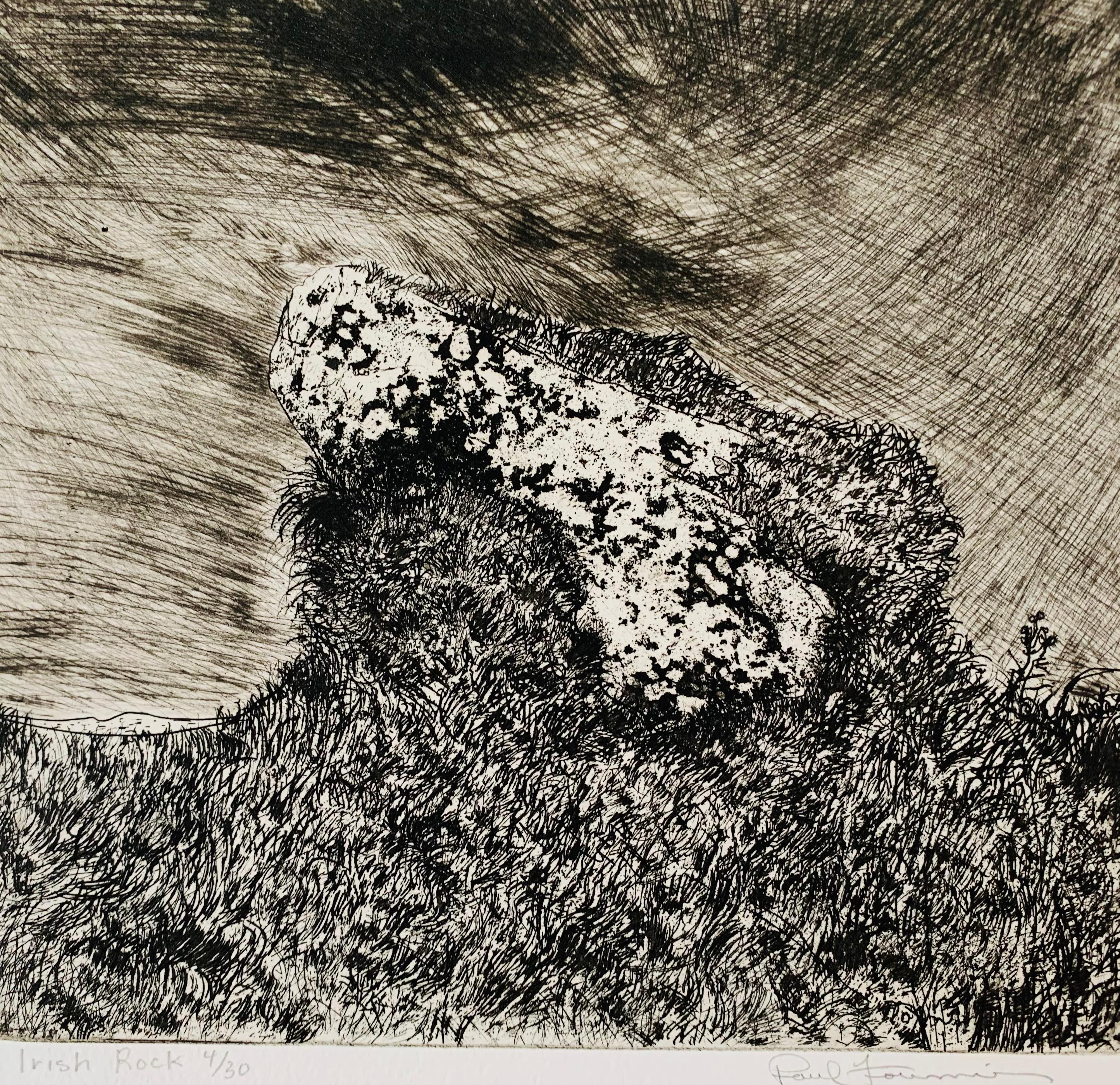 Paul Fournier Landscape Print - Irish Rock