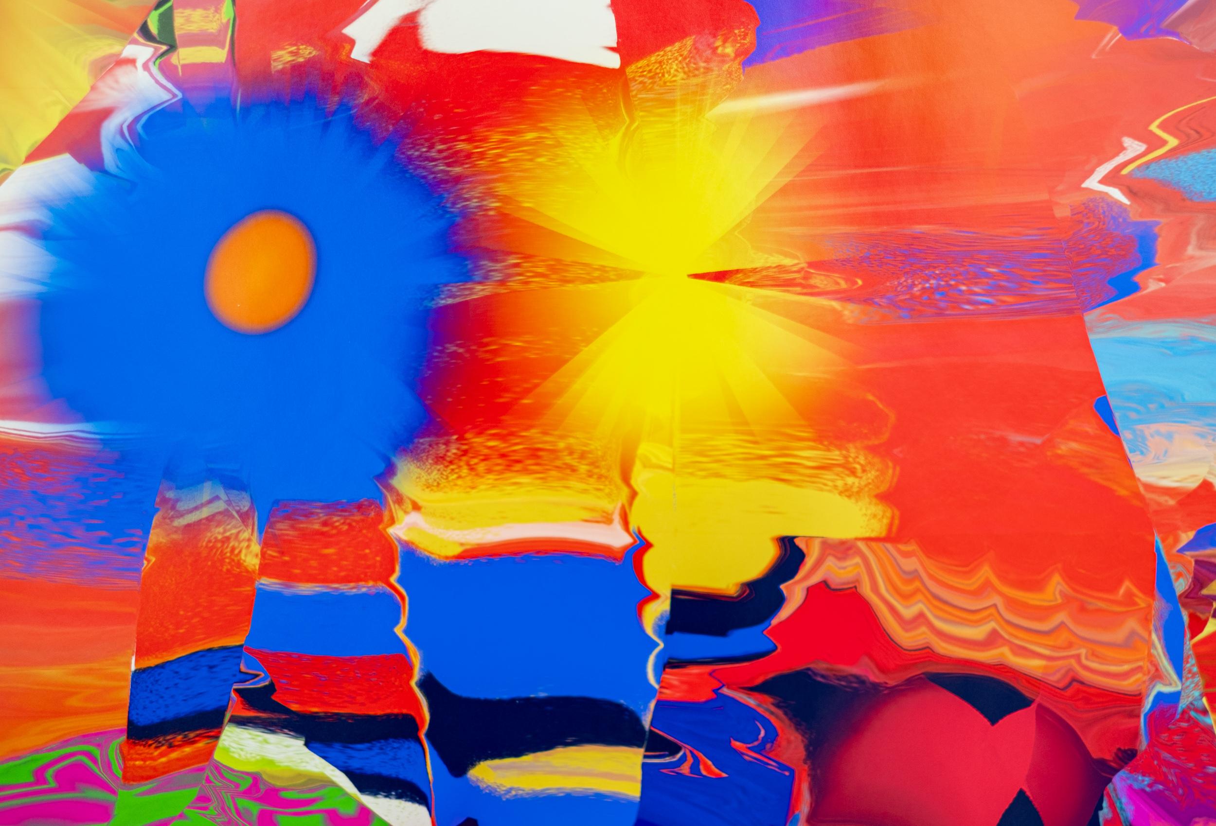 Questo collage astratto contemporaneo e colorato è una stampa realizzata da Paul Fournier.
 
Il caratteristico stile etereo di Paul Fournier, un importante artista astratto canadese, si ritrova in questa immagine digitale che rappresenta lo spazio.