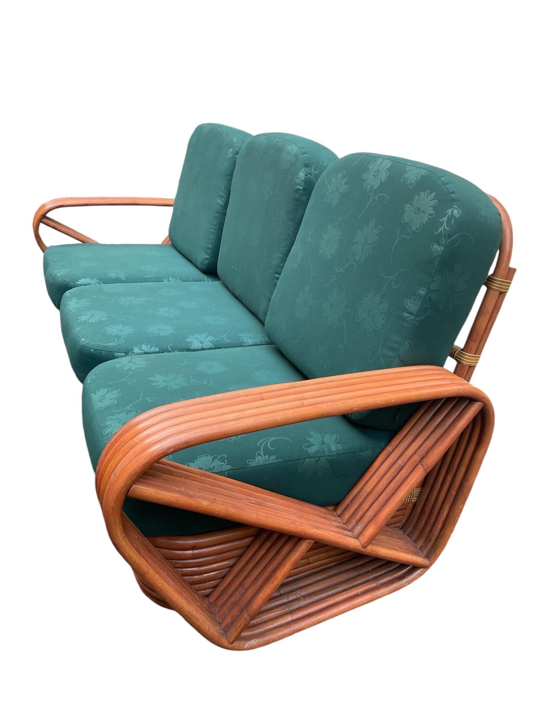 Paul Frankl 5 Strand Pretzel Patio Furniture Set for Porch Pretzel Furniture For Sale 8