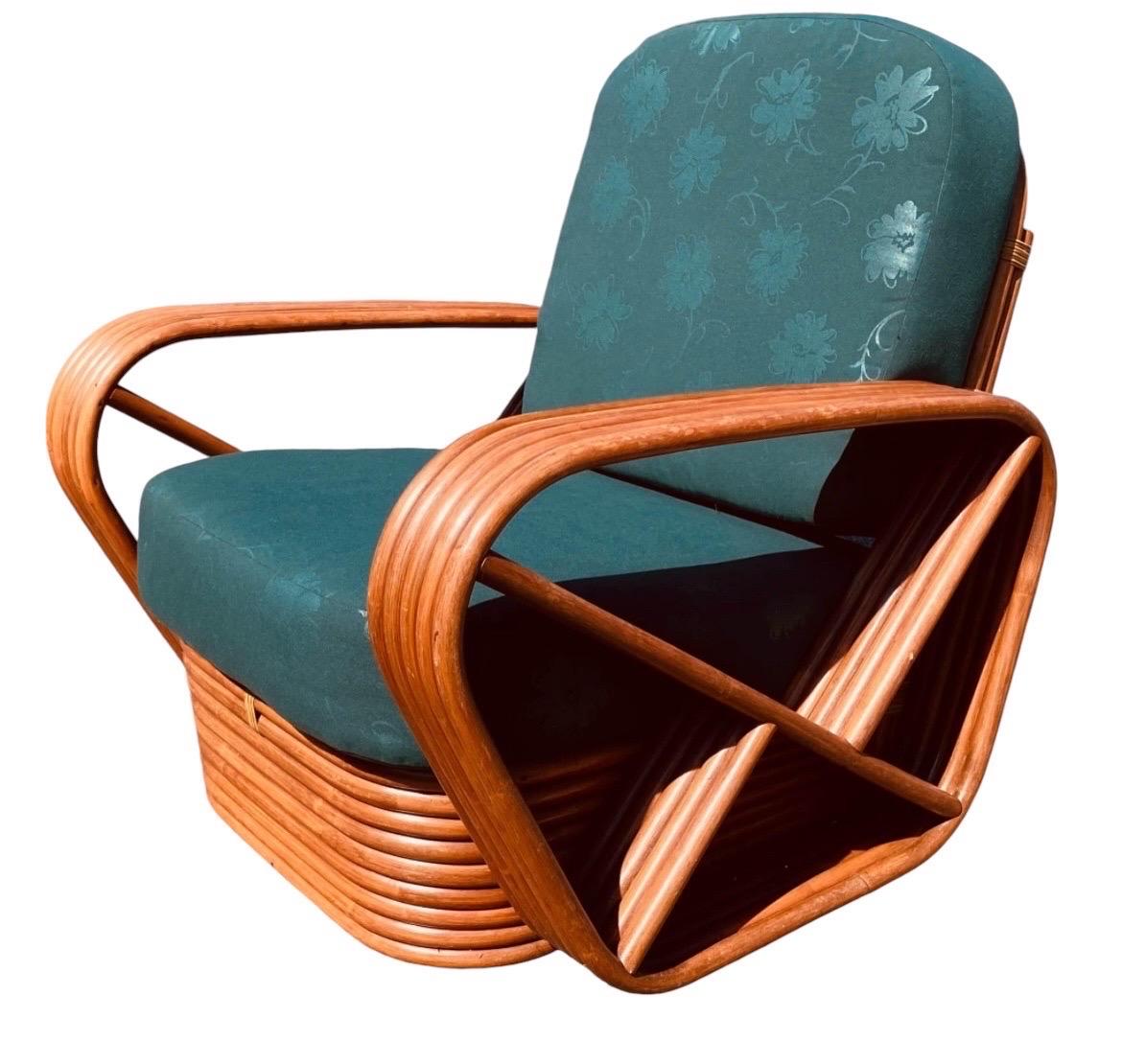 Paul Frankl 5 Strand Pretzel Patio Furniture Set for Porch Pretzel Furniture For Sale 1
