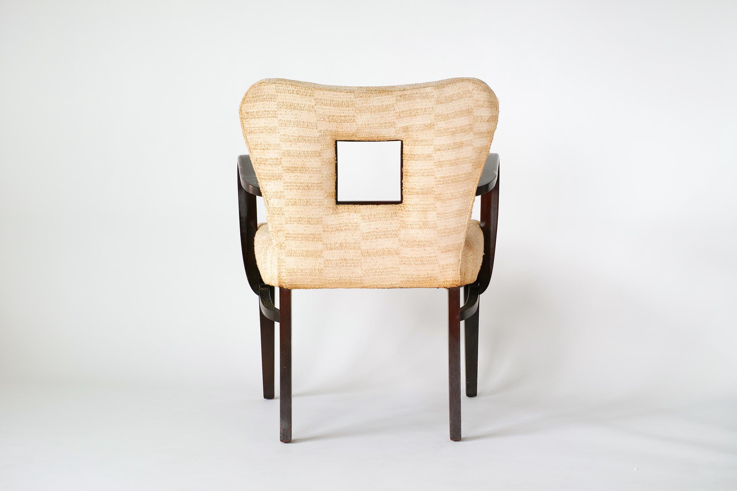 Upholstery Paul Frankl Armchair for John Stuart For Sale