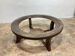 Paul Frankl Art Deco Stepped Coffee Table, Ebonized Finish