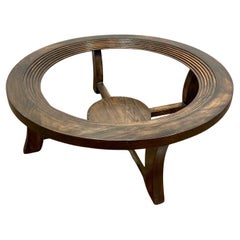 Paul Frankl Art Deco Stepped Coffee Table, Ebonized Finish