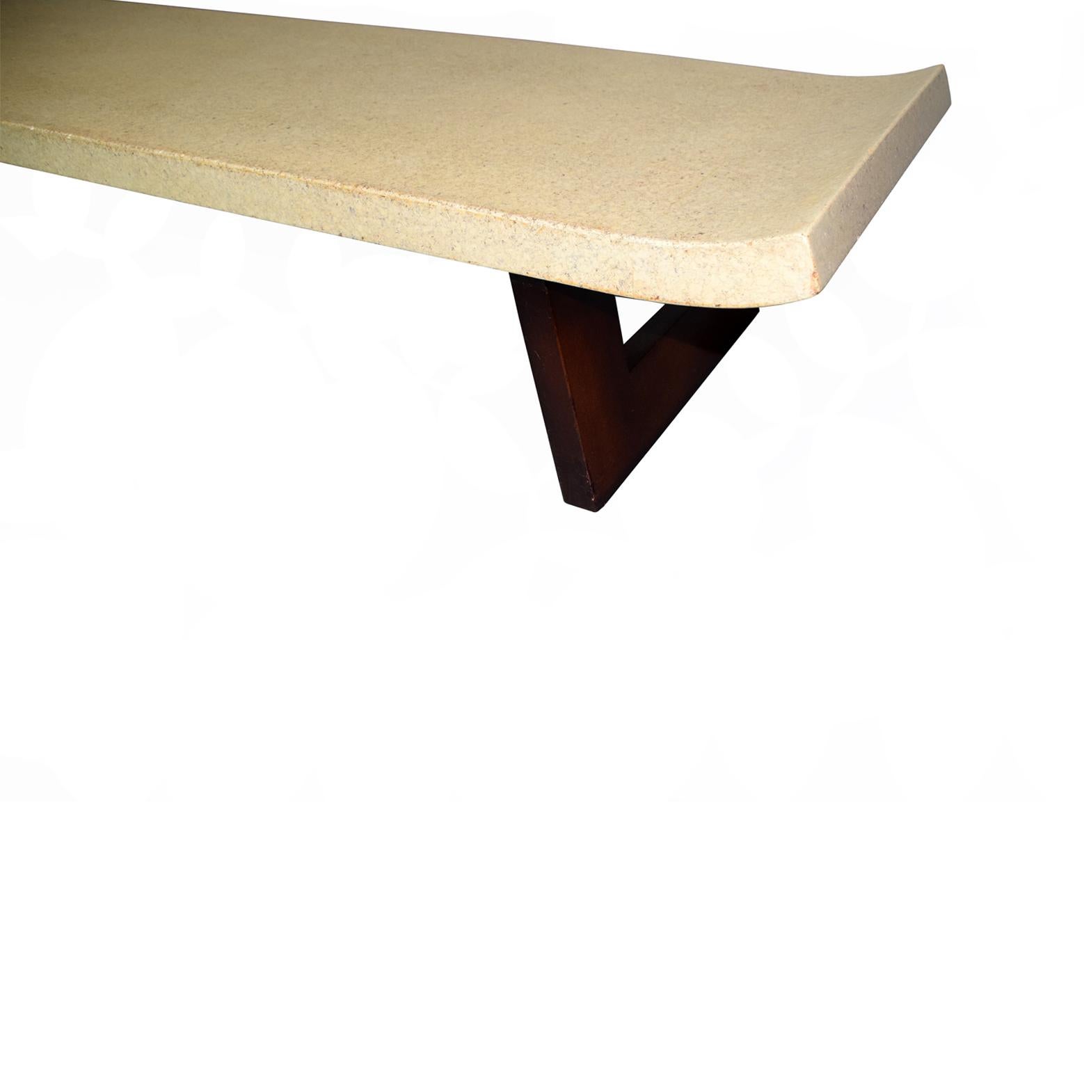 Moderne Table basse Paul Frankl, vers 1948 pour Johnson Furniture Co en vente