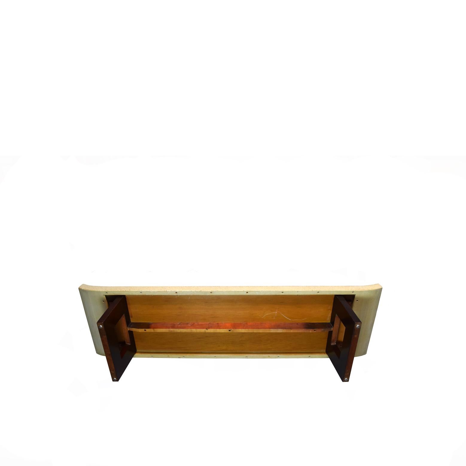 Milieu du XXe siècle Table basse Paul Frankl, vers 1948 pour Johnson Furniture Co en vente