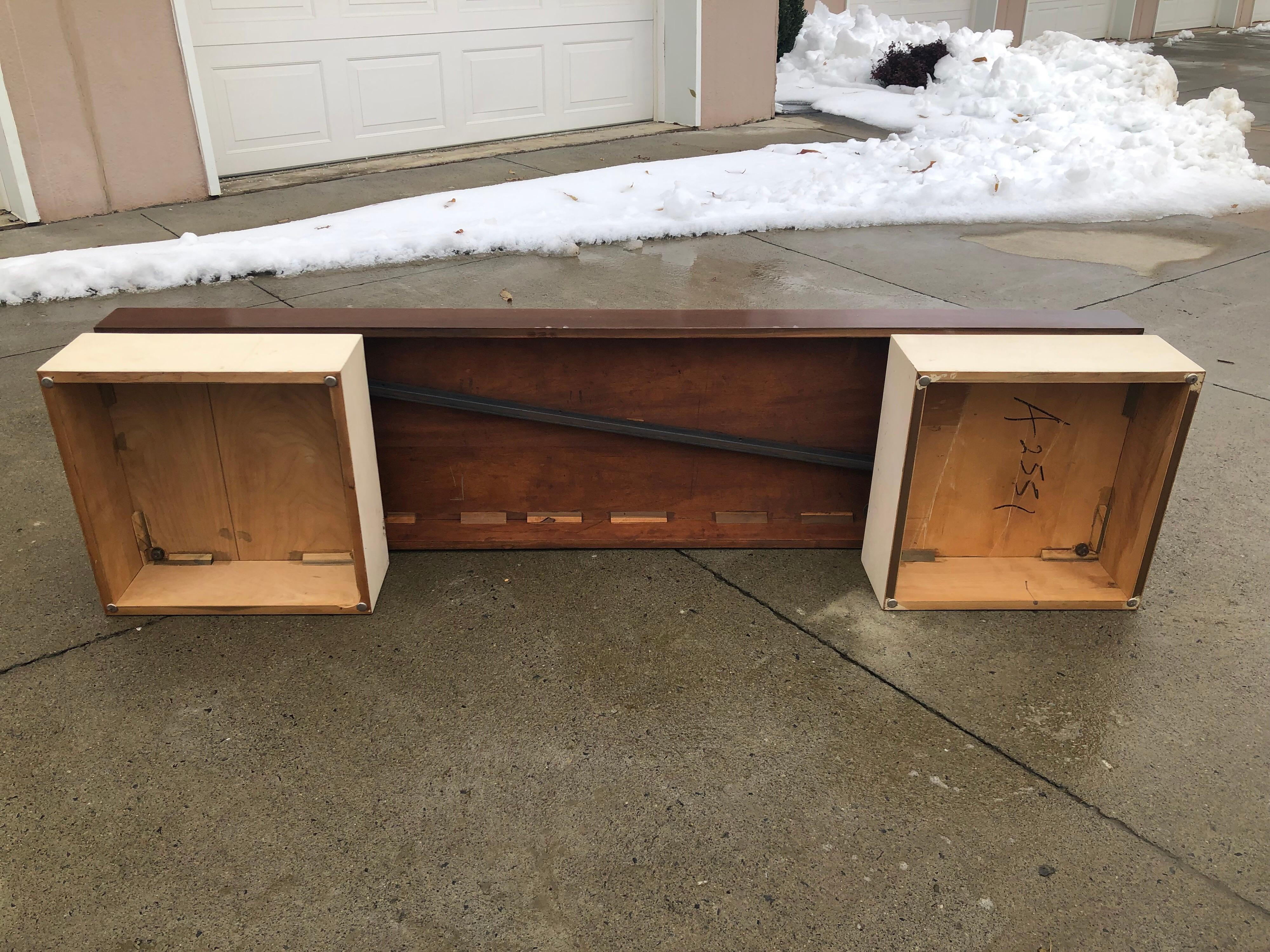 Mid-Century Modern Paul Frankl Coffee Table or Bench Mahogany