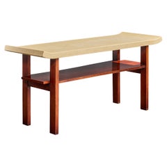 Paul Frankl, Console Table, Mahogany, Cork, USA, 1950s