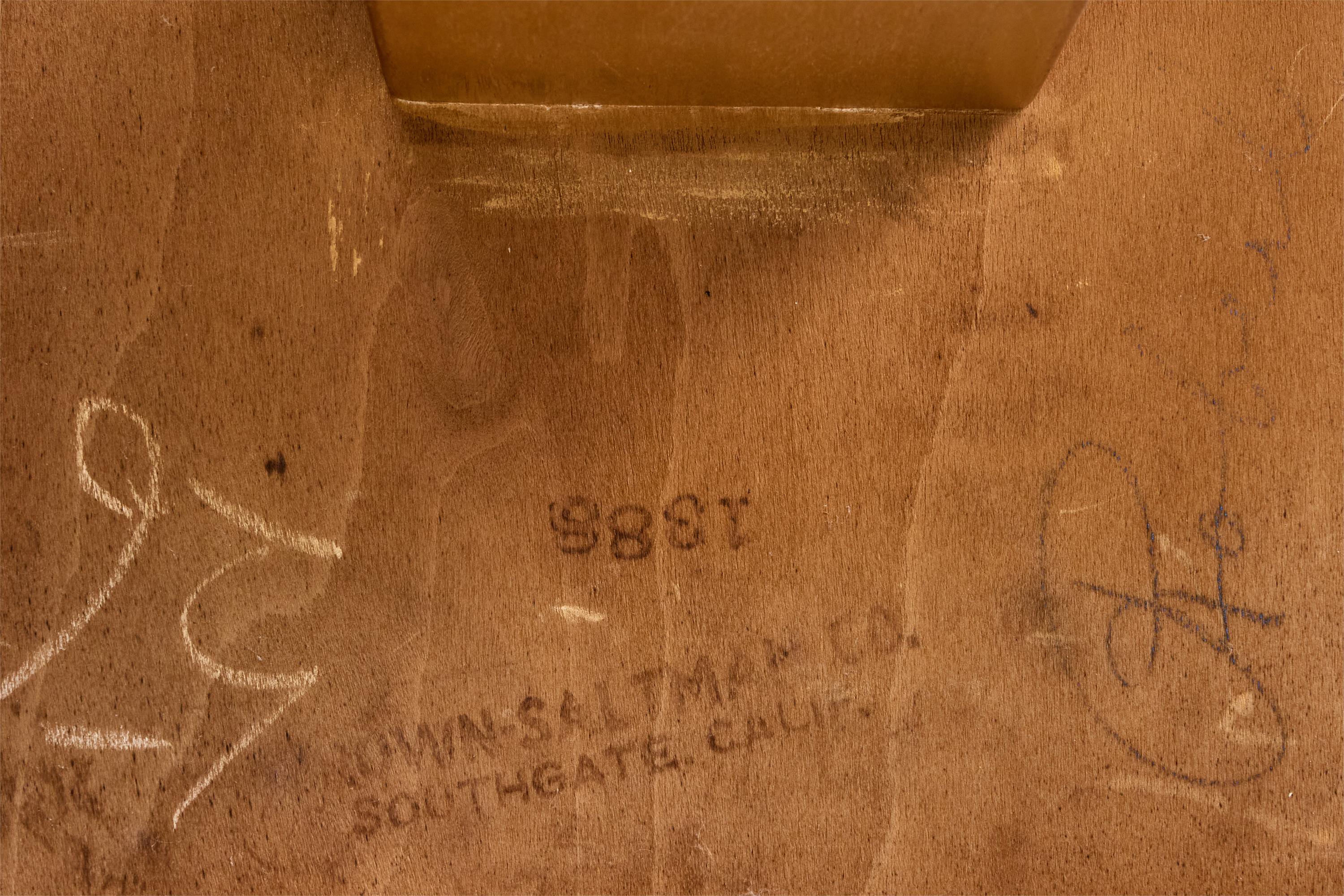 Paul Frankl, table console, Wood Wood, USA, années 1950 en vente 1