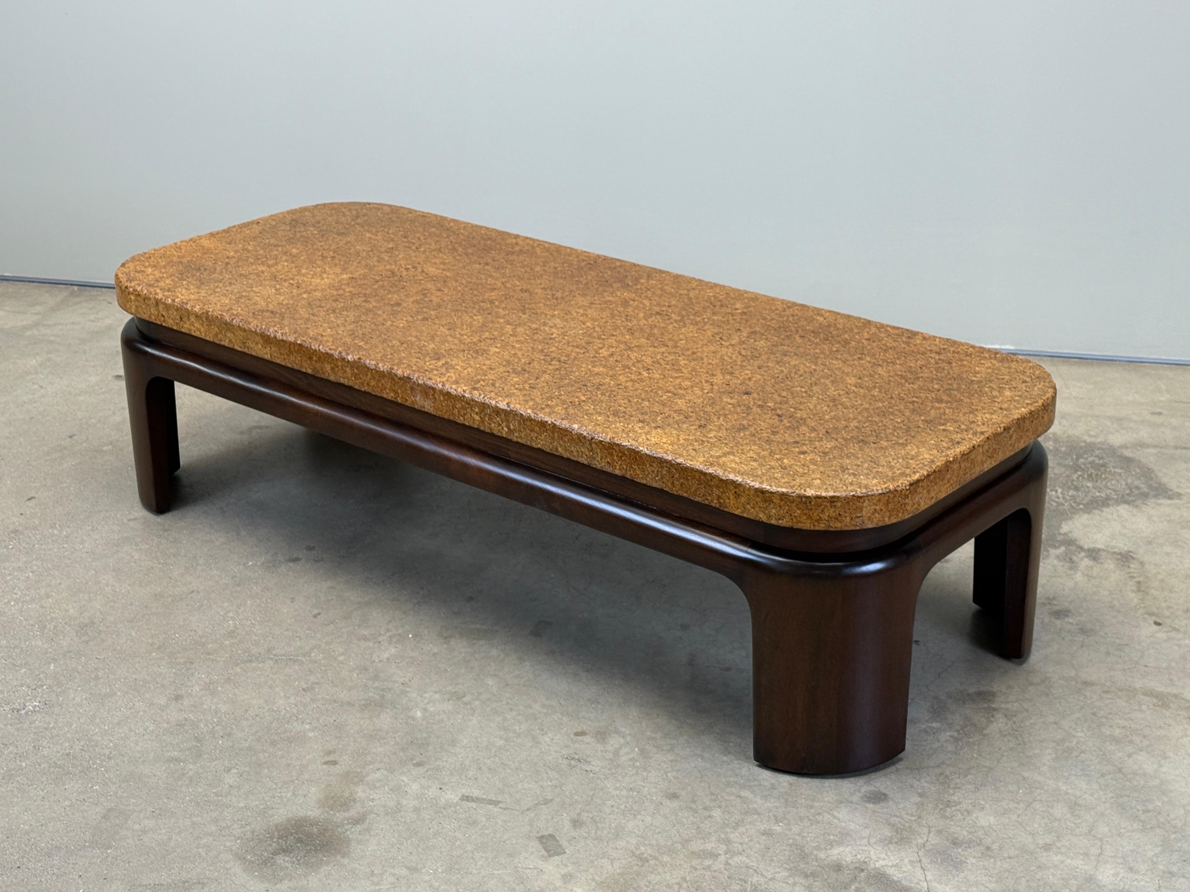Paul Frankl Kork Couchtisch für Johnson Furniture, 1948 im Angebot 7