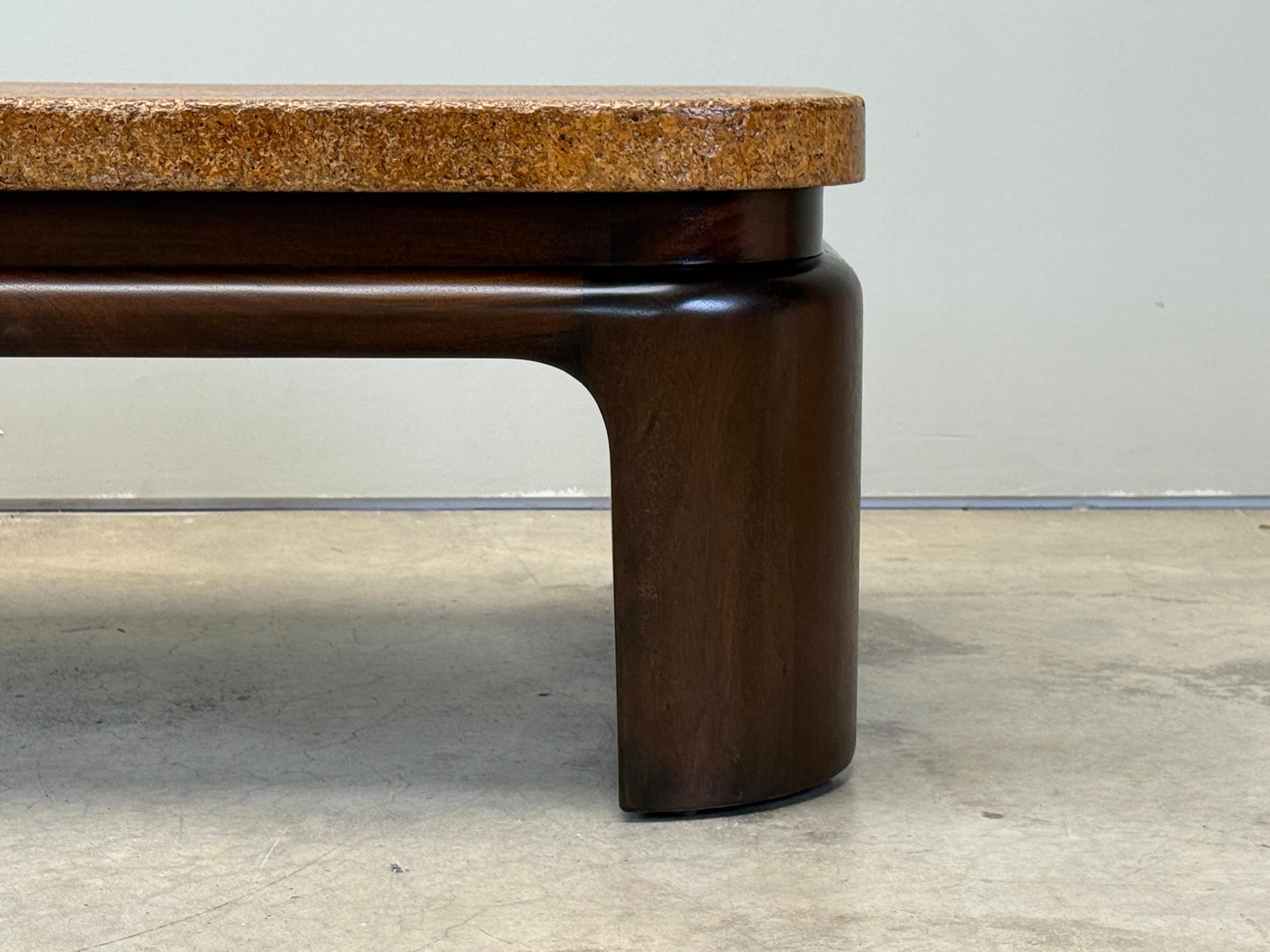 Paul Frankl Kork Couchtisch für Johnson Furniture, 1948 im Angebot 9