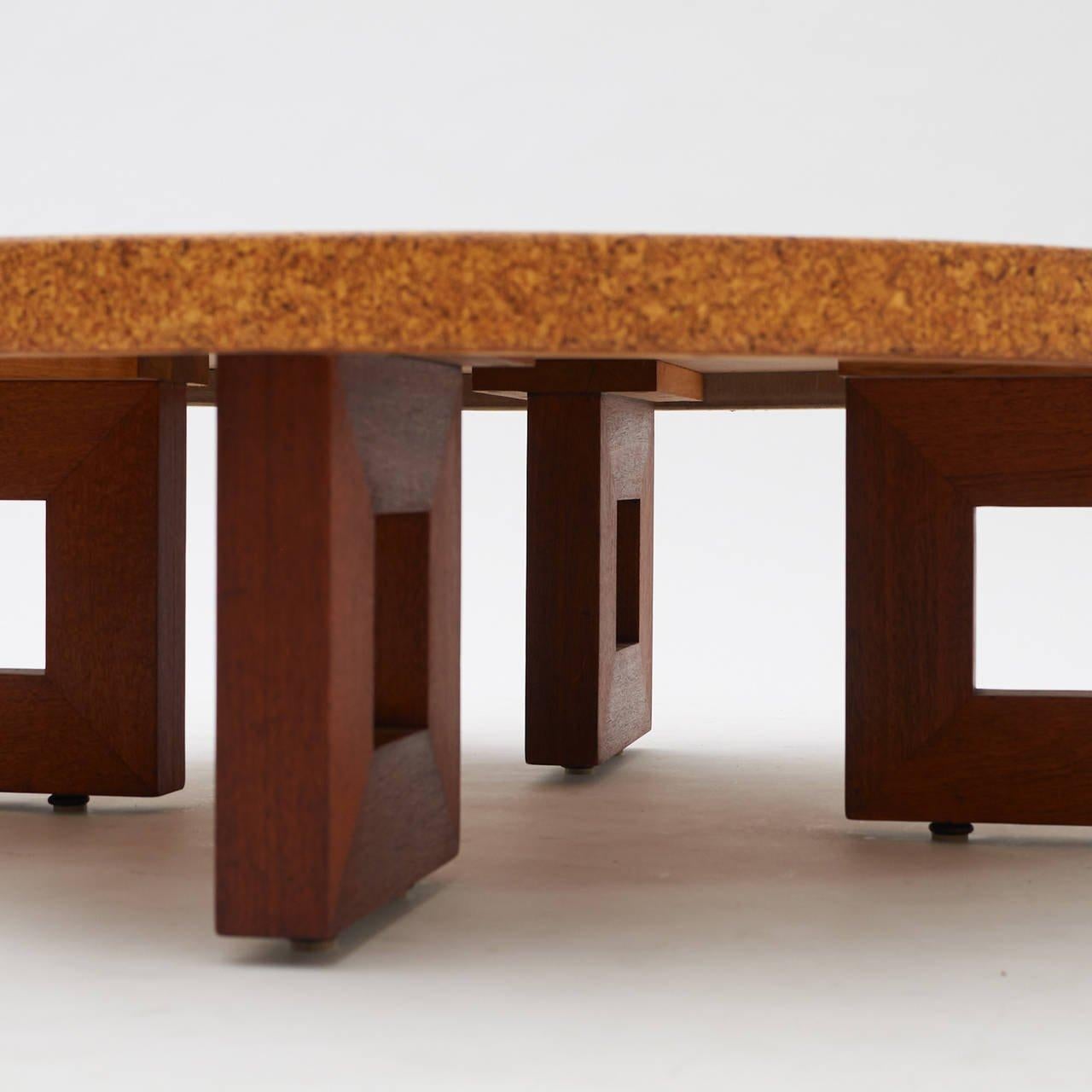 Art Deco Paul Frankl Cork Coffee Table