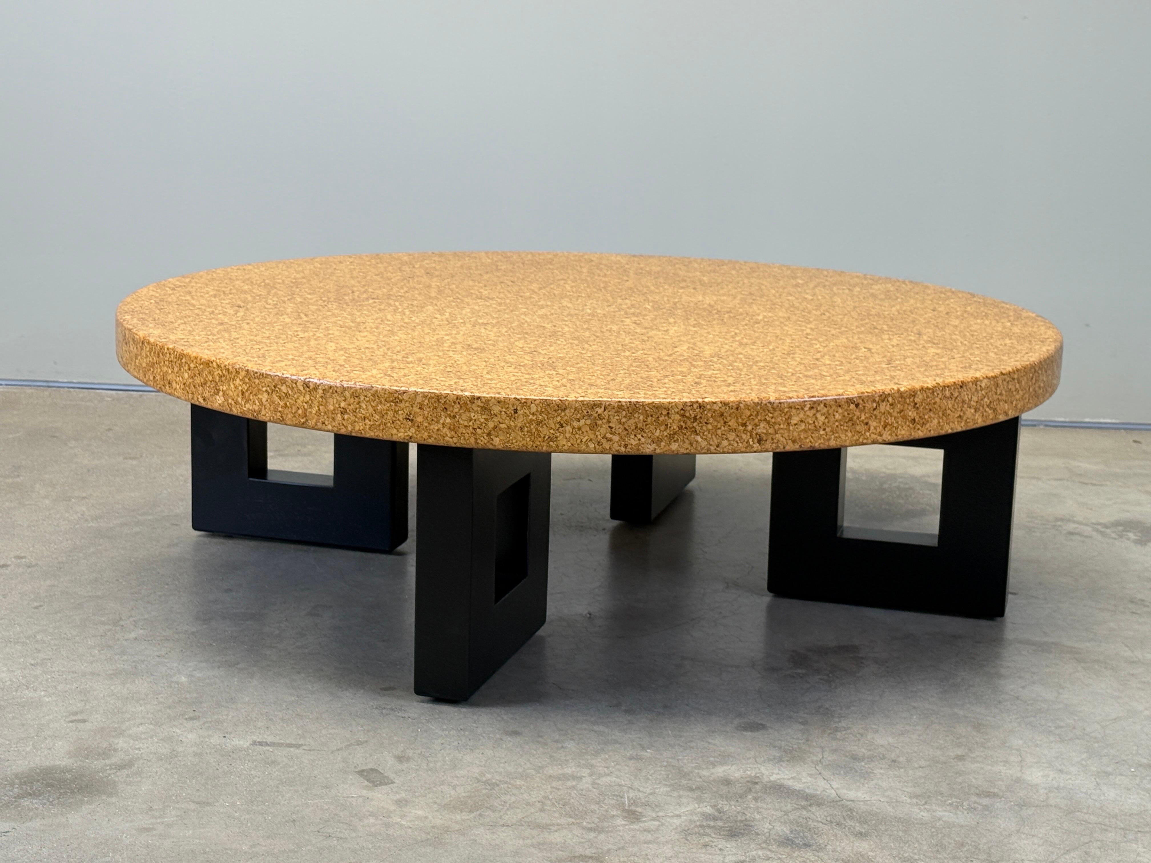Paul Frankl Kork Couchtisch Model No. 5021 für Johnson Furniture, 1948 im Angebot 8